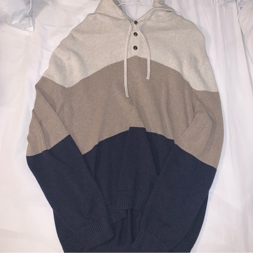 Men’s knitted hoodie